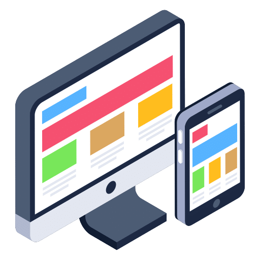 UI/UX design optimisé pour ordinateur et mobile